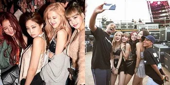 8 Momen BLACKPINK X Coachella Pekan ke-2, Nonton Konser - Foto Bareng Artis Hollywood