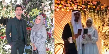 8 Penampakan Pernikahan Vebby Palwinta dan Razi Bawazier, Para Sahabatnya Saksikan Secara Online