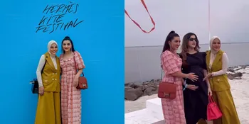 8 Potret Aurel Hermansyah dan Ashanty Hadiri Event Hermes, Kompak - Ibu Anak Rasa Bestie
