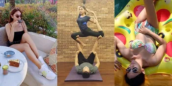 8 Potret Dena Rachman Pamer Lekuk Tubuh Saat Olahraga Sampai Pakai Bikini