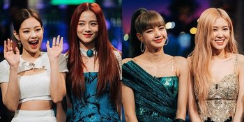 8 Potret Detail Fashion BLACKPINK Saat Tampil di 'The Late Late Show'