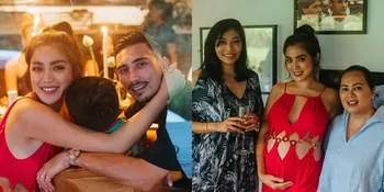 8 Potret Gaya Jessica Iskandar di Hari Ulang Tahun, Hot Mom Pakai Gaun Merah yang Bikin Salah Fokus