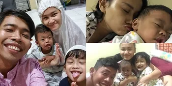 8 Potret Kebersamaan Dede Sunandar dan Istri, Urus Anak dengan Penyakit Langka - Saling Menguatkan