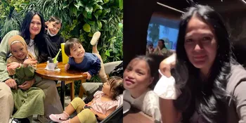 8 Potret Keseruan Donna Harun Hangout Bareng Cucu, Kompak - Nenek Rasa Bestie