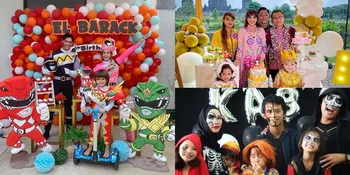 8 Konsep Unik Pesta Ulang Tahun Anak Seleb, Terbaru El Barrack Bertema Power Rangers