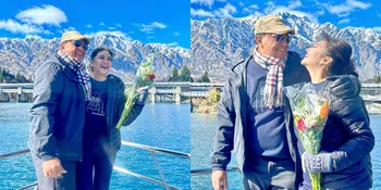 8 Potret Liburan Bella Saphira dan Suami, Romantis bak Honeymoon - Bahagianya sampai Sini
