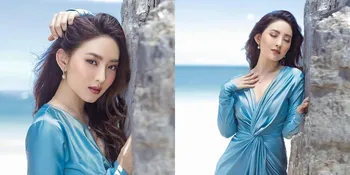 8 Potret Natasha Wilona Tampil Cantik Bak Bidadari di Pantai, Rela Panas-Panasan Sampai Kaki Hangus