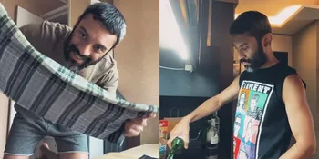 8 Potret Persiapan Ramadan Didi Riyadi, Mulai Belanja Kurma Sampai Buang Persediaan Minuman Beralkohol
