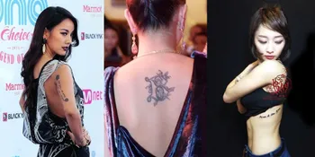 8 Selebriti Cantik Korea Pemiliki Tato Seksi, Siapa Saja?