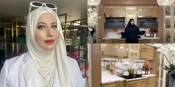 9 Potret Dapur Baru Tasyi Athasyia yang Mewah Serba Gold, Kitchen Set Sistem Touch Screen - Disebut Termahal