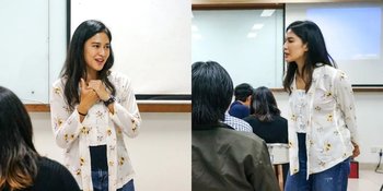 9 Potret Dian Sastrowardoyo Jadi Dosen Tamu di Almamater Sendiri, Gayanya Disorot