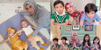 9 Potret Kebersamaan Amy Qanita dengan Cucu-Cucunya, Temani Bermain - Tidurkan si Kembar