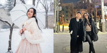 9 Potret Lyodra Liburan ke Korea, Tampil Cantik Banget - Kepergok Jalan Berdua Bareng DK iKON