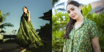9 Potret Nagita Slavina yang Menawan dengan Outfit Pattern, Netizen: Sekilas Motif Mirip Daster Tapi Kok Jadi Mewah