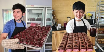 9 Potret Nicky Tirta Saat Beraksi di Dapur Bikin Aneka Kue, Tetap Cool -Jadi Chef Handal