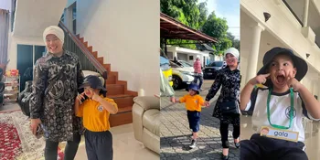 A Day In My Life Ala Gala Anak Mendiang Vanessa Angel Pertama Masuk Sekolah, Pakai Seragam Bikin Tambah Gemas