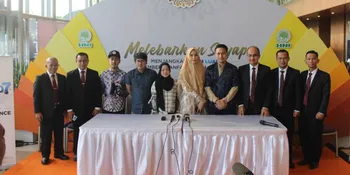 Acara Milad HNI, Grup Musik Sabyan Ikut Galang Dana Korban Bencana di Indonesia