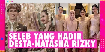 Ada Desta &#38; Natasha Rizky, Potret Sederet Selebritis yang Hadir di Pernikahan Enzy Storia