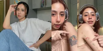 Ada di Area Tersembunyi, Begini Momen Clairine Clay Istri Joshua Suherman Spill Semua Tato di Tubuh