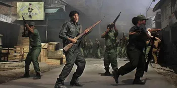 Adegan Perang '3 NAFAS LIKAS' Digarap Secara Fantastis