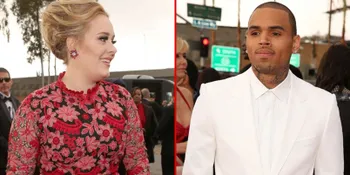 Adele Buka Mulut Soal Foto 'Perselisihannya' Dengan Chris Brown