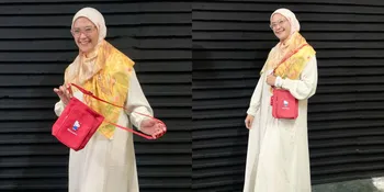 Adhitya Putri Tampil Menawan dengan Makeup Natural, Elegan dalam Balutan Outfit Syar'i