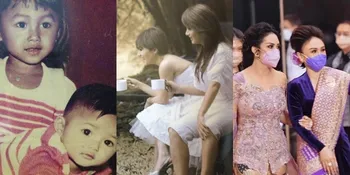 Adik Kakak Rasa Bestie, Ini 9 Potret Kebersamaan Yuni Shara dan Krisdayanti dari Kecil - Kini Sudah Punya Cucu