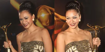 Adinia Wirasti Bagi Piala Citra Bareng Prisia Nasution