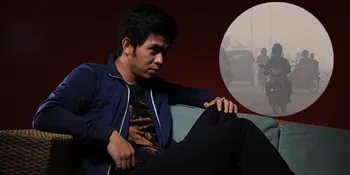 Aduh! Cakra Khan Kena Dampak Kabut Asap Sumatera