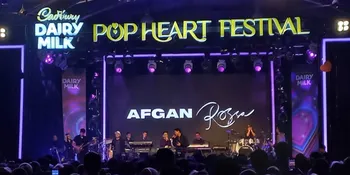 Afgan dan Rossa Bikin Malam Minggu Makin Romantis dalam Pop Heart Festival