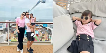 Ajak Anak Liburan Mewah Naik Kapal Pesiar, Begini 7 Gaya Ariella Putri Yuanita Christiani bak Bos Kecil