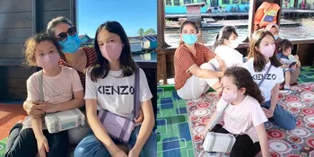 Ajak Kelima Anaknya Tanpa Andhika Pratama, Ini Potret Ussy Sulistiawaty Sambangi Kampung Halaman Mantan Suami dan Masih Akrab Sama Keluarga Besar