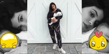 Akhirnya Kylie Jenner Unggah Foto Wajah Stormi Tanpa Filter!