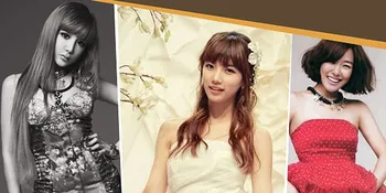 Aksi Cantik dan Seksi Seleb Cewek K-Pop Memakai Gaun!