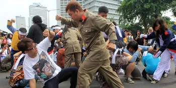 Aksi Flashmob Untuk Sumpah Pemuda