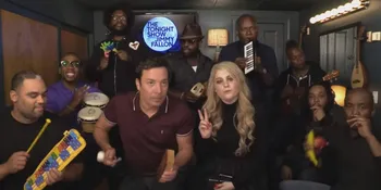 Aksi Jimmy Fallon Crew Keroyok 'All About That Bass', Seru!