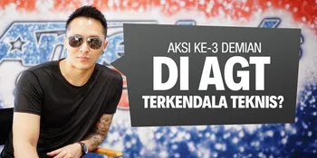 Aksi Ketiga, Demian Aditya Tereliminasi di America's Got Talent