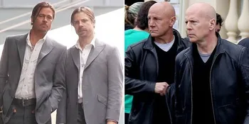 Aktor Hollywood Dan 'Kembar Identiknya' Berfoto Bersama