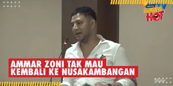 Akui Sebagai Pengguna, Ammar Zoni Tetap Bantah Bahwa Dirinya Adalah Pengedar