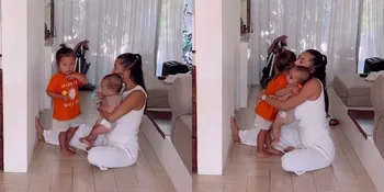 Akui Tidak Pernah Lakukan Oplas - Botox, Begini Momen Jennifer Bachdim Tenangkan Anak yang Rewel Bak Ibu Peri