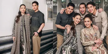 Al Ghazali dan Alyssa Elegan Dalam Balutan Busana Muslim, Bahagia Foto Bareng Bunda dan Adiknya