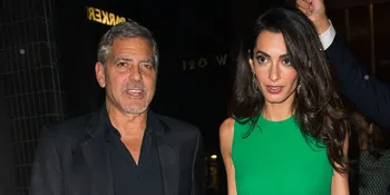 Amal &#38; George Clooney Tertangkap Kamera Saat Makan Siang Bareng