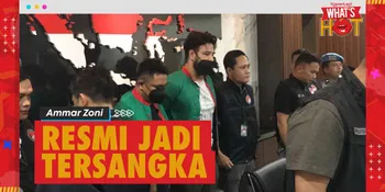 Ammar Zoni Resmi Ditetapkan Sebagai Tersangka, Pakai Narkoba Sehari Sebelum Ditangkap