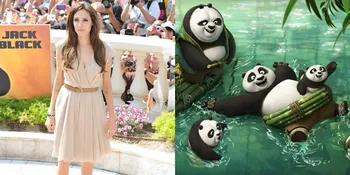Anak-Anak Angelina Jolie Ikut Ambil Bagian di 'KUNG FU PANDA 3'