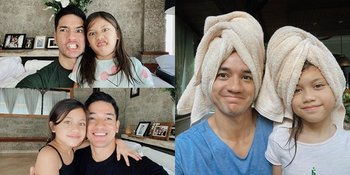 9 Potret Andrew White Suami Nana Mirdad &#38; Putri Bungsunya, Buktikan Hot Daddy Banget - Pose Menggemaskan