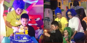 Anak Ultah, Joy Tobing Adu Kostum 'STAR WARS' dan 'INSIDE OUT