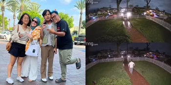 Anaknya Tinggal Berdua di Amerika, Uya Kuya Dibuat Khawatir Saat Pantau Lewat CCTV - Banyak Orang Berkerumun