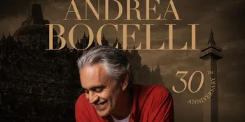 Andrea Bocelli Janjikan Penampilan Maksimal di Konser Jakarta dan Borobudur