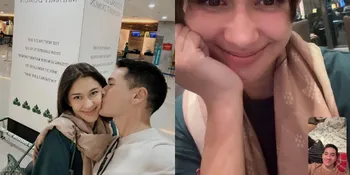 Andrew White Berikan Ciuman Perpisahan ke Nana Mirdad yang Akan Liburan Bareng Sang Adik, Naysilla Mirdad