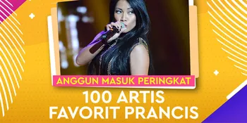 Anggun Jadi Seniman Asia Pertama yang Masuk Peringkat 100 Artis Favorit Prancis